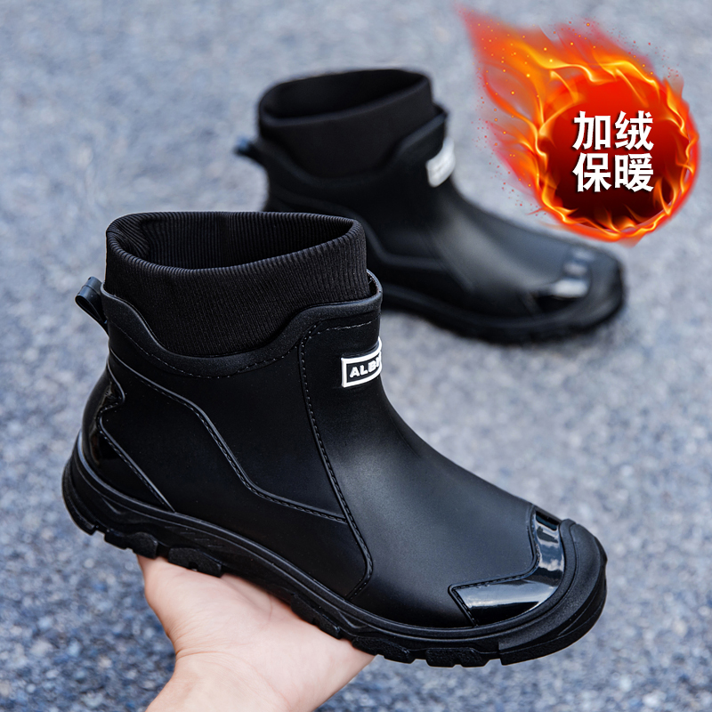 36-48短筒雨鞋秋冬新款防滑水鞋