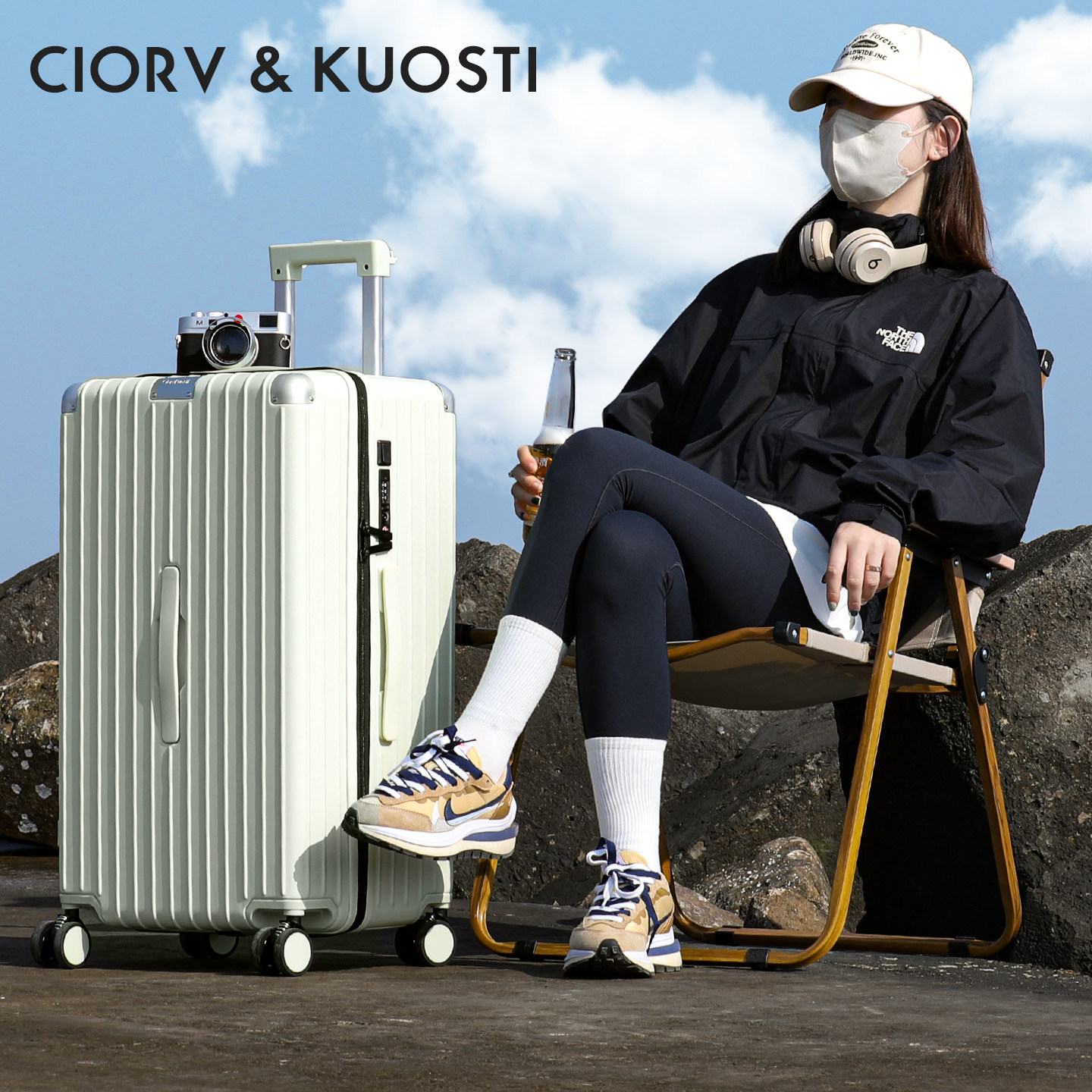 CiorvKuosti加厚大容量行李箱男女学生结实耐用拉杆旅行密码箱子