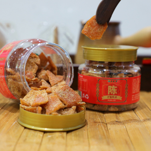 万春寨陈皮儿时陈皮干零食蜜饯果干盐津橘子皮 丁香陈皮150g*1罐