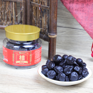 万春寨永春特产咸金桔凉果蜜饯 黑金桔果脯干咸柑桔 咸金桔*1罐