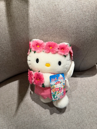 日系可爱花仙子卡通猫咪小众礼物猫咪摆件挂件