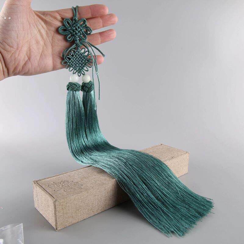 剑穗高档冰丝太极剑武术比赛专用无静电不抽丝长穗剑须太极剑穗