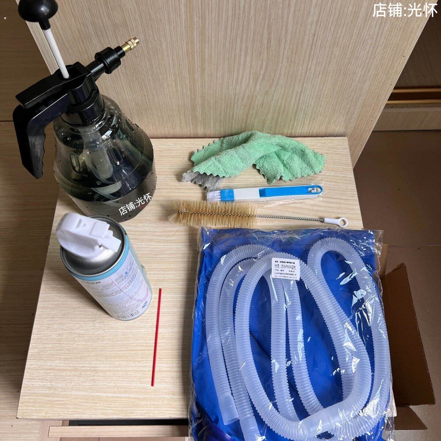 家用空调挂机清洗接水罩全套工具水壶刷挂式内机清浩剂免拆神器