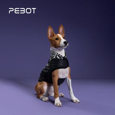 QZee宠物反光衣服PEBOT狗胸背夜光遛狗牵引绳小中大型犬泰迪金毛
