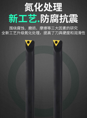 数控刀杆正/反刀镗刀螺钉式S08K~S40U-STUCR内孔刀93度刀杆包邮