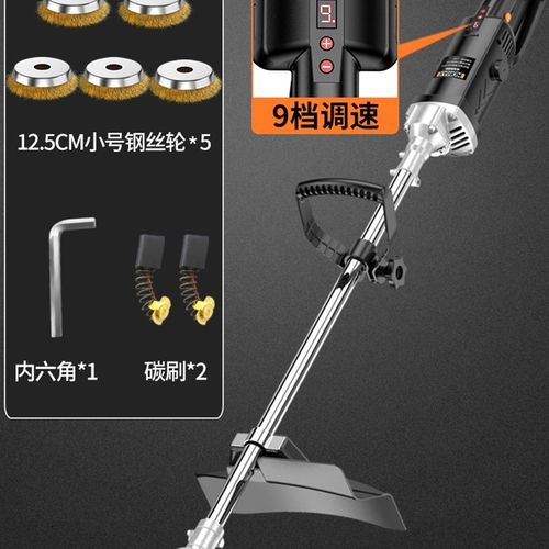 电动除锈机抛光机圆钢管大理石彩钢瓦水泥地钢丝刷手持地面打磨机