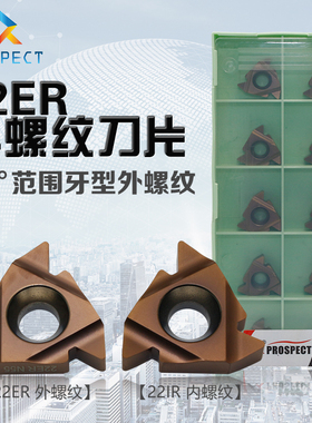 普斯特 55范围牙型外螺纹刀片 22ER N55 P7320
