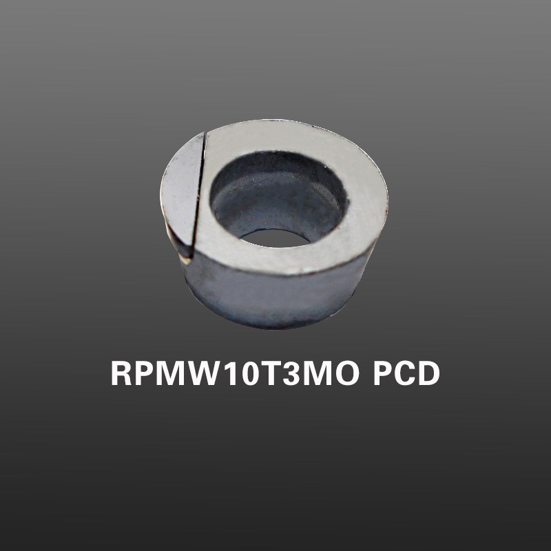 普斯特PCD铝用金刚石数控刀具RPMT1003/10T3/1204 PCD加工铝件