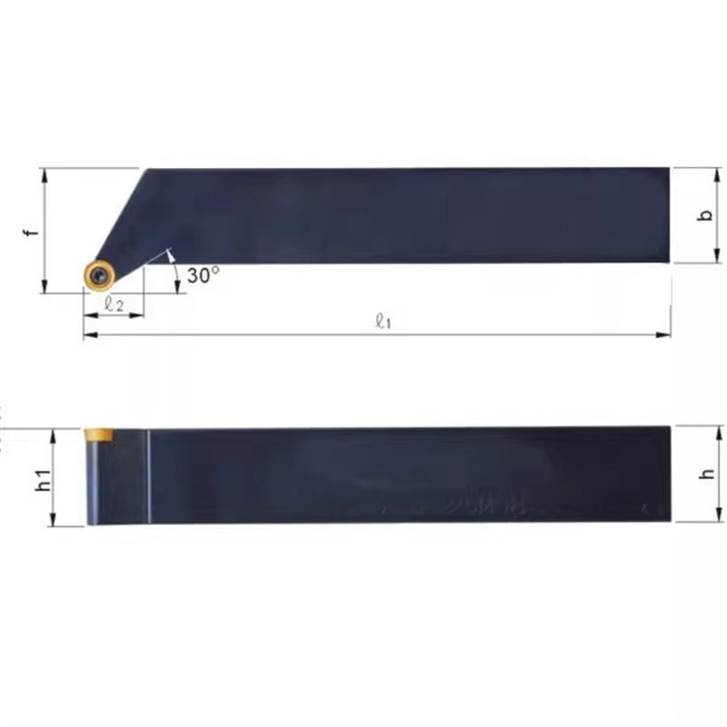 30度圆弧数控外圆车刀杆SRGCR/L车床刀具刀杆R3/R4/R5/R6/YR8/R10