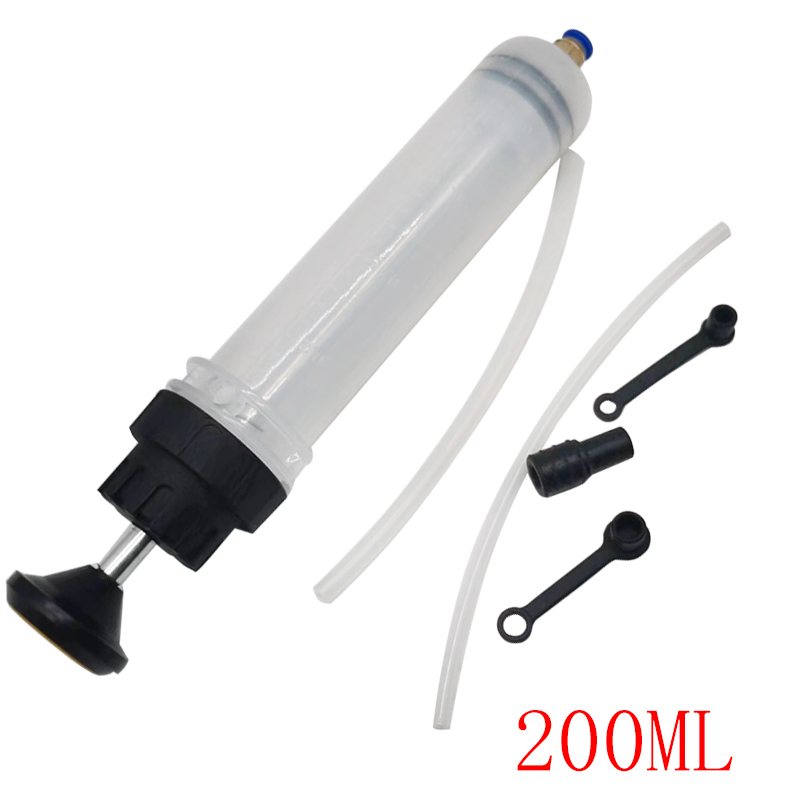 手动抽油加注器抽水器换抽机油刹车油针筒式吸注两用换油工具
