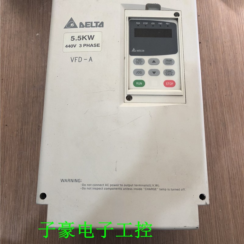 成色新台达VFD-A系列变频器VFD055A43B 5.5KW 380V 实物图 已测试