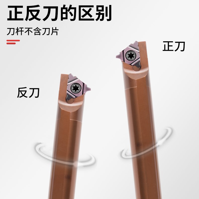 30度中置通孔螺纹刀杆SUNR0012M16U 配16UID 4.0 5.0 6.0TR高强钢