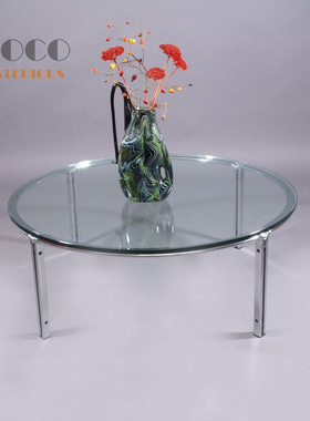 Horst round coffee table北欧茶几简约现代设计师钢化玻璃圆几