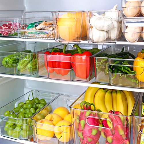 plastic food storage box kitchen refrigerator drawer fresh-k
