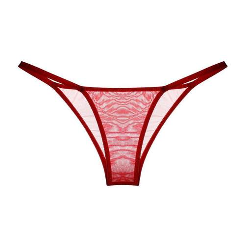 Seamless Hot Sexy Leopard Thongs Thin Erotic Women Panties M