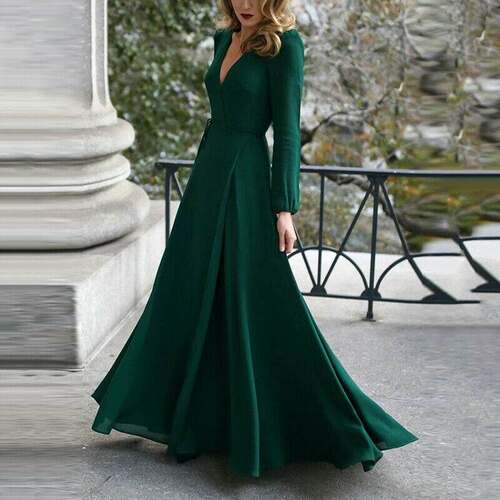 color Bandage Office Ladies Evening Party Prom Gown 3 Colors