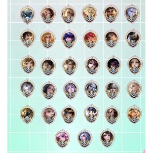 王者荣耀挂件卡通动漫亚克力元歌马超云缨貂蝉游戏周边钥匙扣礼物