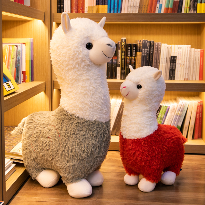 可爱神兽小马毛绒玩具羊驼公仔抱枕超大号抱枕娃娃玩偶摆件小女孩