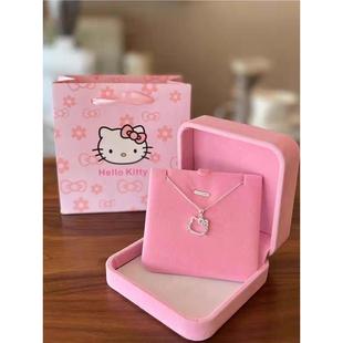 生项色美炼女甜可吊坠锁骨炼送闺蜜日走心日粉爱生送礼女生