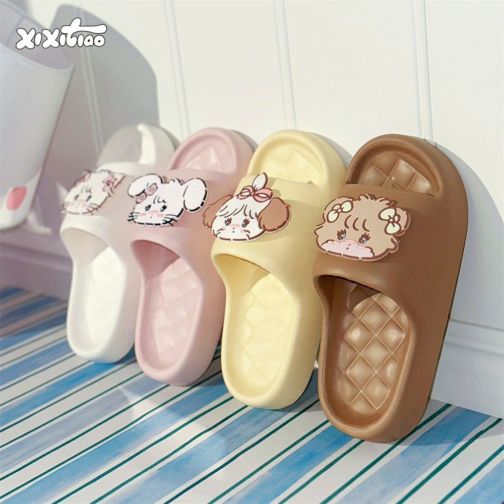 细细条浴室拖鞋防滑日系少女心mikko联名卡通网红女士ins凉拖鞋