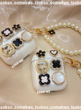 小香风钻适用漫步者lollipodsplus保护套lolli3anc耳机壳X1花再N2复古magicair保护壳zeropro女zeroace软壳A1