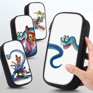 疯狂动物城2盖瑞笔袋朱迪小学生铅笔盒2025新款超火文具袋初中生笔盒学生文具盒儿童网红爆款大容量男孩女生