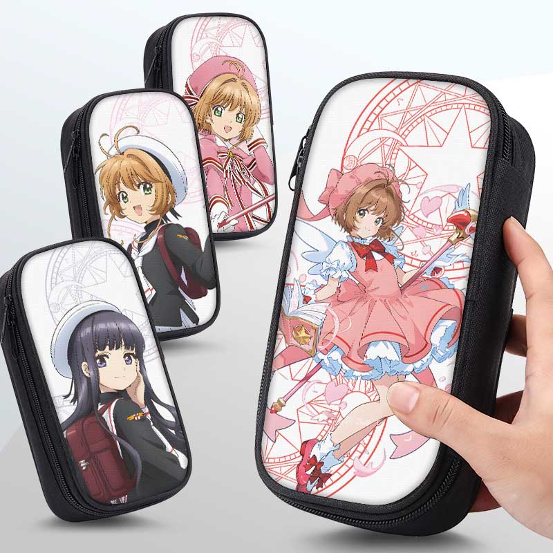 魔卡少女樱动漫同人周边笔袋小学生铅笔盒2025新款超火文具袋初中生笔盒学生文具盒儿童网红爆款男孩女生女孩