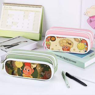 星星人笔袋小学生铅笔盒2025新款超火文具袋初中生笔盒学生文具盒儿童网红爆款男女生男孩款周边联名卡通可爱