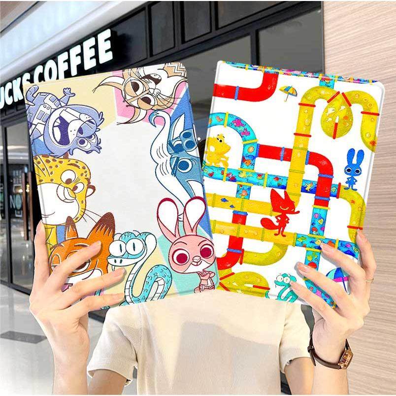 疯狂动物城华为平板matepad11保护套5s壳air12朱迪v8pro周边8荣耀9男m6外壳小米7三折6pro适用7s红米kpad2024,3C数码配件,平板电脑保护套/壳,淘宝优惠券,粉丝福利购,淘宝优惠卷