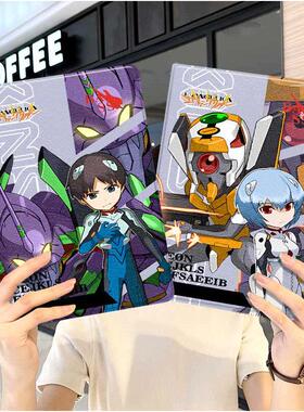 EVA新世纪福音战士ipad保护套pro2024款11寸5苹果air7平板mini6壳4迷你3三折2020带笔槽8第9代2021初号机2018