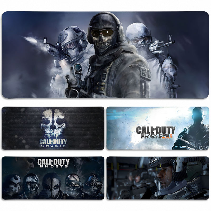 使命召唤鼠标垫子超大号现代战争2键盘垫锁边滑鼠垫游戏定制COD19