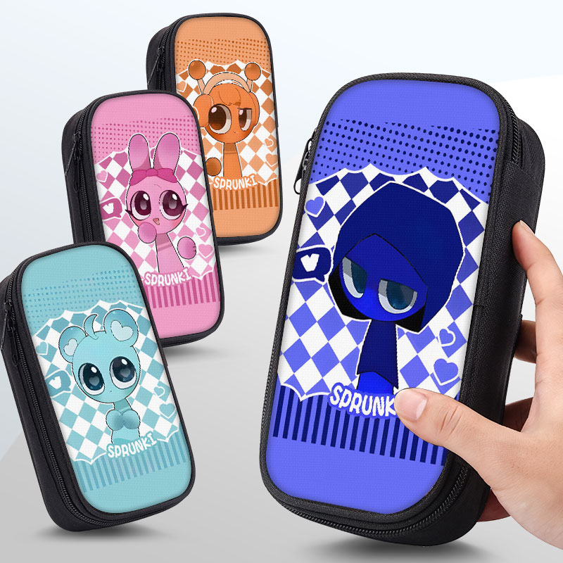 节奏盒子Sprunki笔袋布鲁德小学生铅笔盒2025年新款超火网红爆款文具袋初中生笔盒学生文具盒儿童女生男孩款
