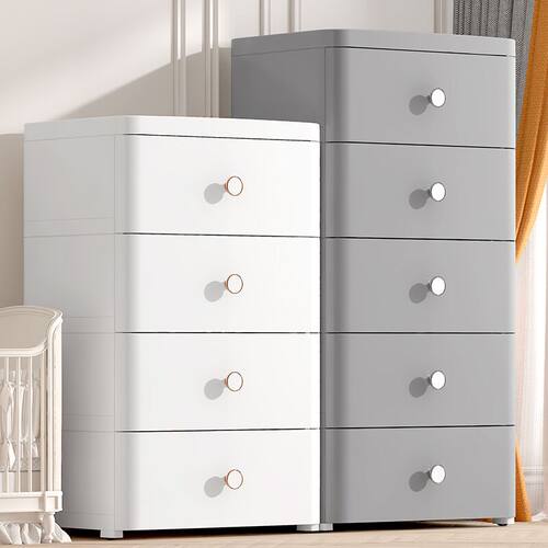 加厚塑料收纳柜子置物柜家用