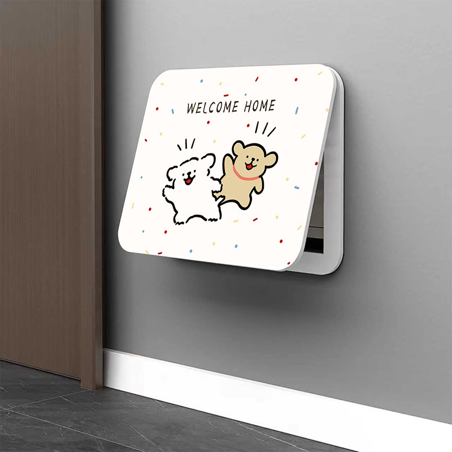 电表箱装饰画遮挡盖板电箱免打孔