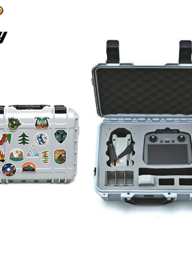 DEBY航拍适用DJI大疆MINI4 PRO安全箱收纳箱手提箱背包防水抗压防爆箱