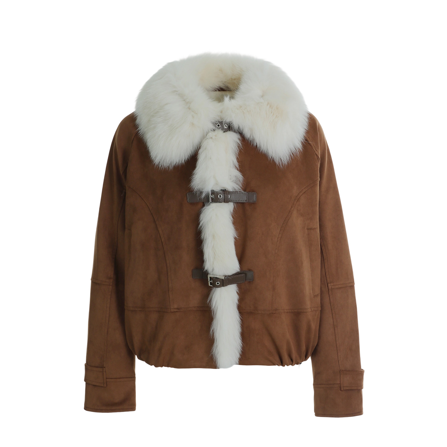 革美 狐狸毛领羽绒外套MNE71272