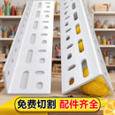 万能角钢货架货架衣柜三角片螺丝层板置物架厨房阳台储物架陈列架