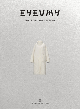 【表白】90白鸭绒长款日系棉感格纹立领羽绒服外套WT54OWK051