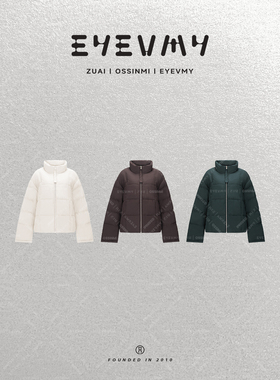 【暖意满格】90白鹅方格面包短款立领外套WT54OWK048