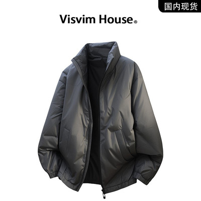 品牌现货撤柜】VISVIM WINGS秋冬新款大码宽松白鸭绒羽绒服外套男