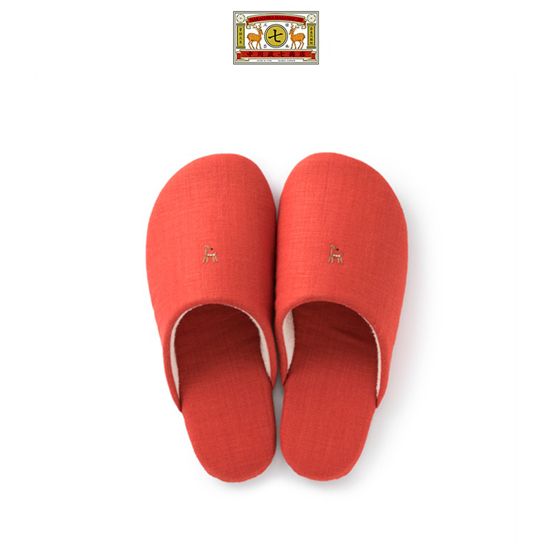 中川政七商店女款棉麻舒适拖鞋