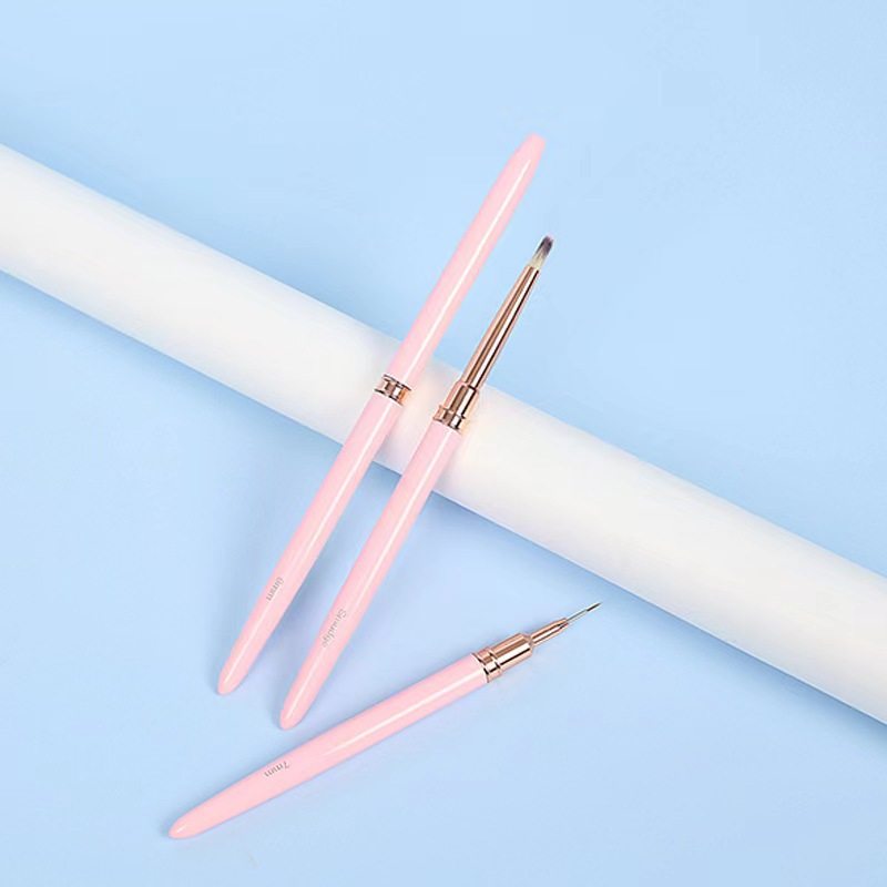 日式美甲拉线笔超细专业美甲笔刷套装画花彩绘拉丝雕花手绘极细线