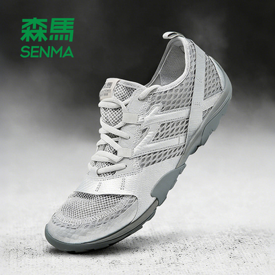 森马透气网面复古赤足薄底运动鞋