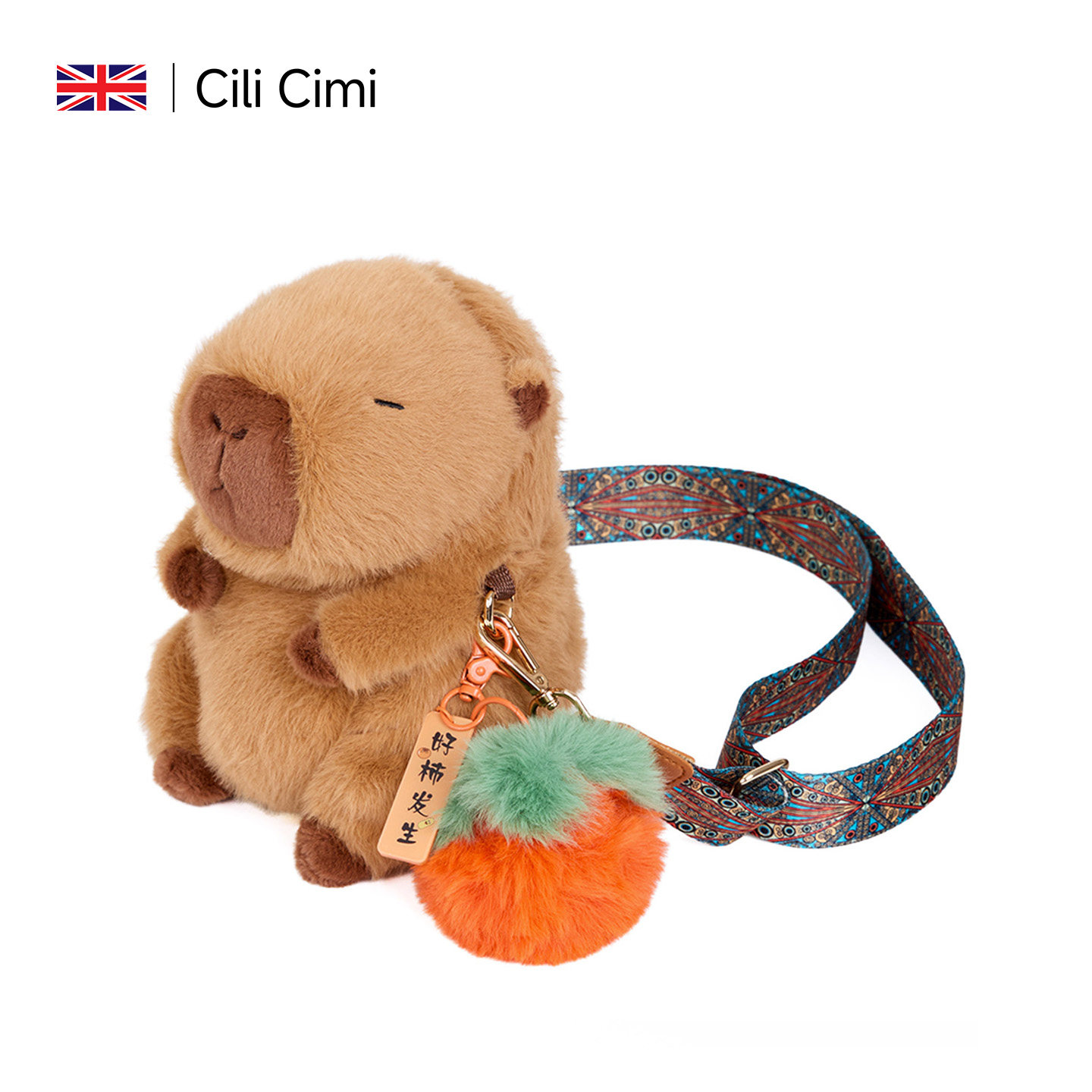 CiliCimi生日礼物送女生儿童卡皮水豚巴啦娃娃背包包玩偶毛绒玩具,玩具/童车/益智/积木/模型,毛绒/玩偶/公仔/布艺类玩具,淘宝优惠券,粉丝福利购,淘宝优惠卷