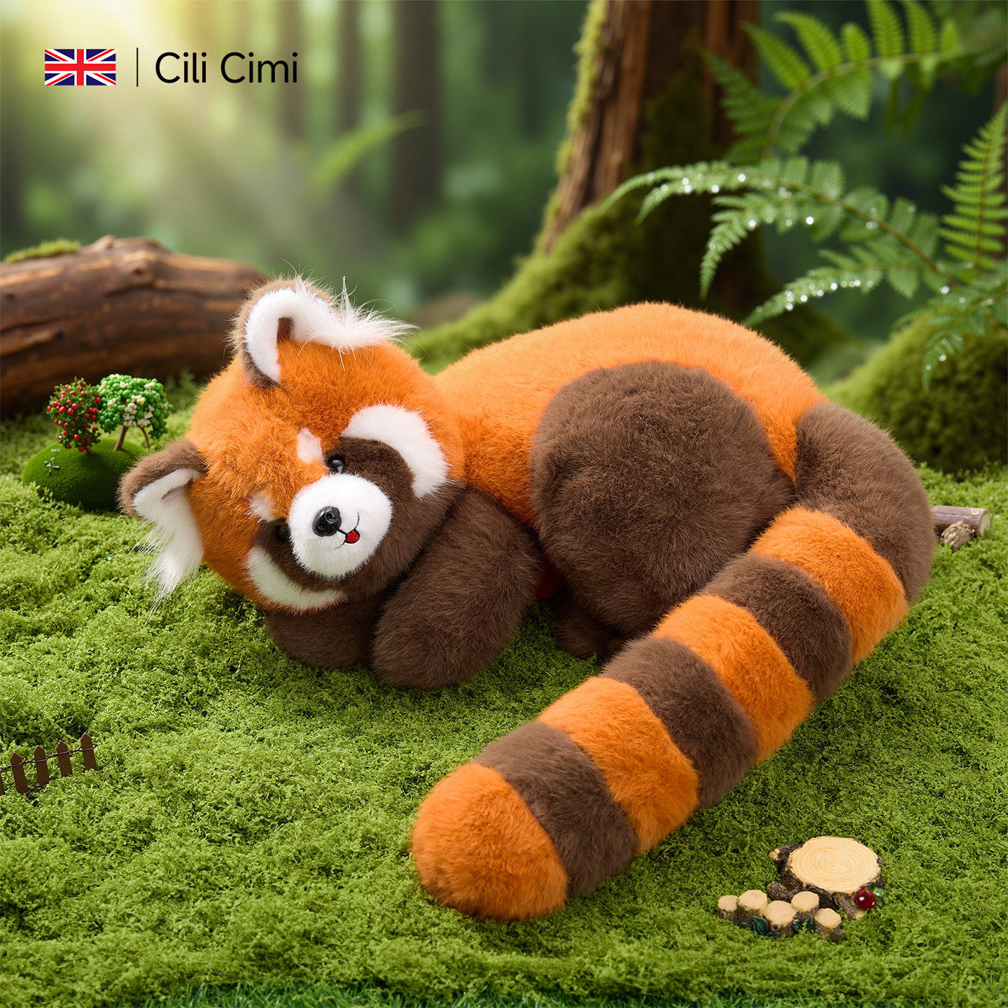 CiliCimi生日礼物女生儿童男小熊猫玩偶睡觉抱毛绒玩具布娃娃公仔,玩具/童车/益智/积木/模型,毛绒/玩偶/公仔/布艺类玩具,淘宝优惠券,粉丝福利购,淘宝优惠卷