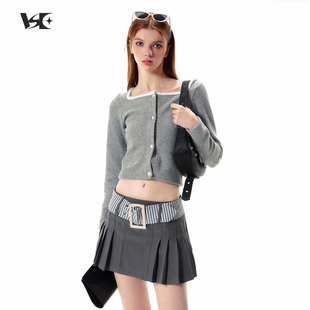 清仓-美式辣妹针织衫老款秋冬早秋上衣初秋衣服-1月更新
