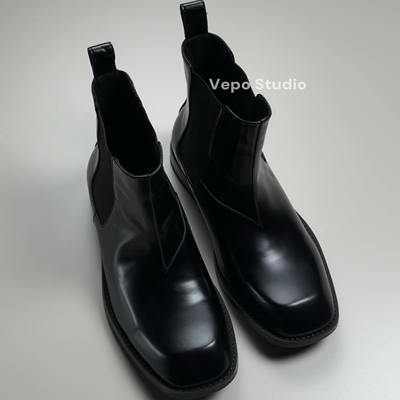 方头时装奢感切尔西靴