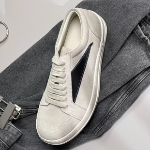李玮柏的鞋RO侵权新款燕麦灰配色美式厚底增高潮牌百搭休闲板鞋
