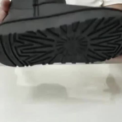 东北雪地靴女皮面冬季新