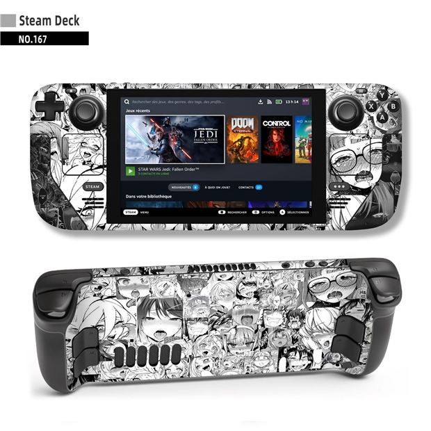 赛博朋克漫画贴纸steamdeck痛贴图片